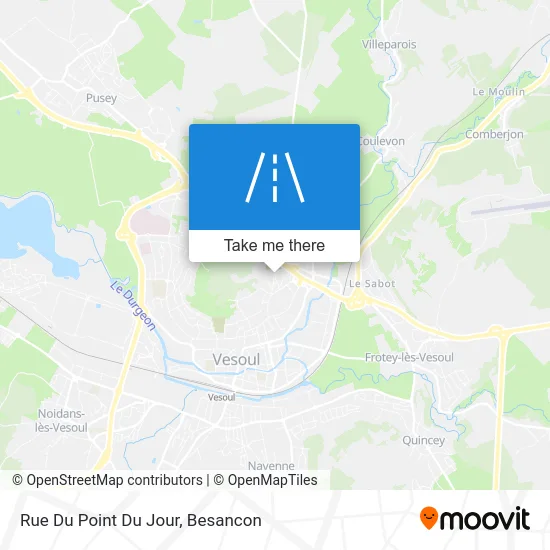 Rue Du Point Du Jour map