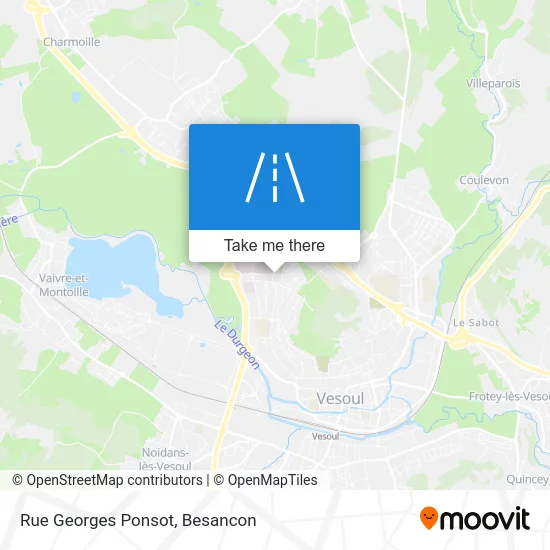 Rue Georges Ponsot map