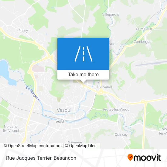 Rue Jacques Terrier map