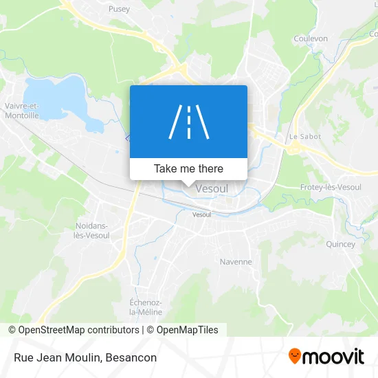 Rue Jean Moulin map