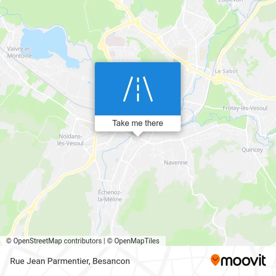 Rue Jean Parmentier map