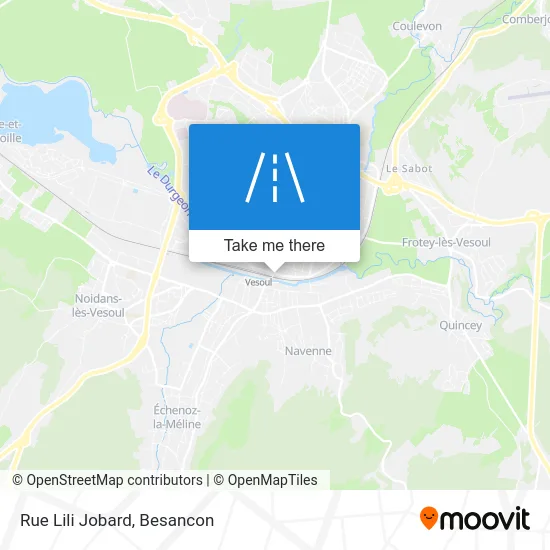 Rue Lili Jobard map