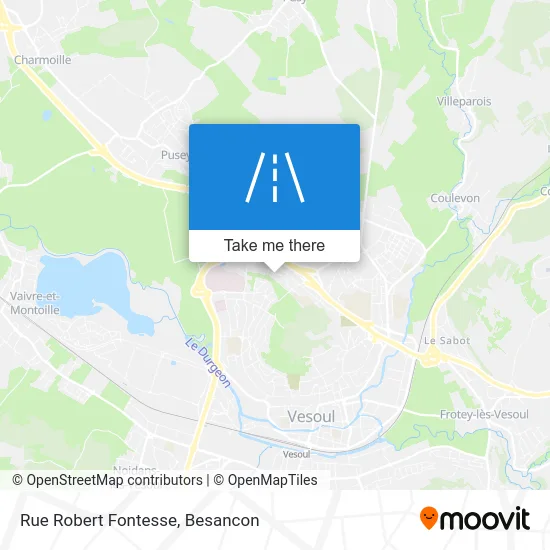 Rue Robert Fontesse map