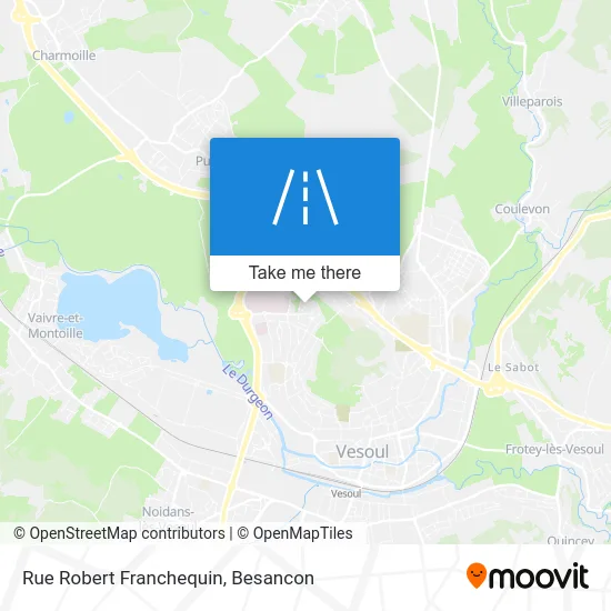 Rue Robert Franchequin map