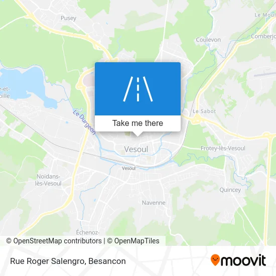 Rue Roger Salengro map