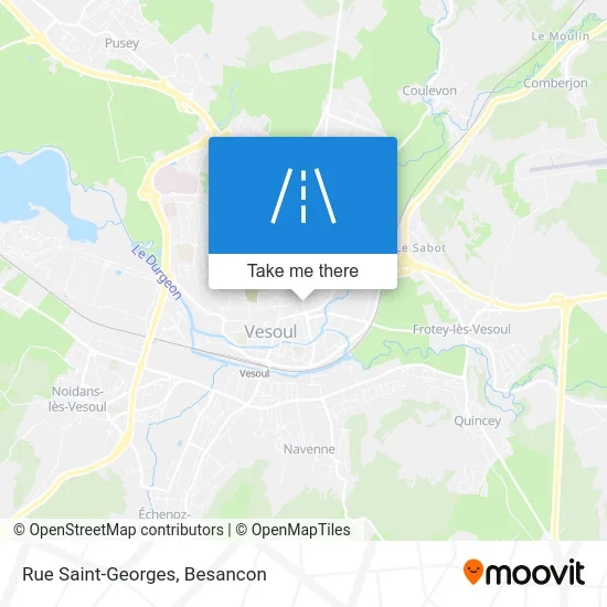 Rue Saint-Georges map