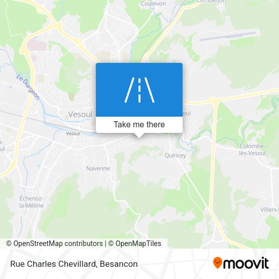 Rue Charles Chevillard map