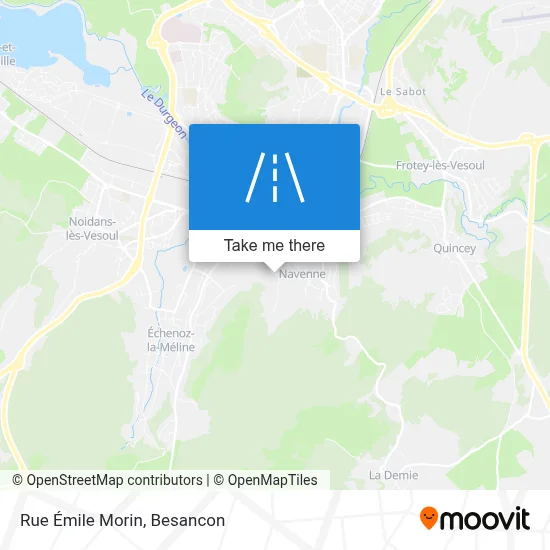 Rue Émile Morin map