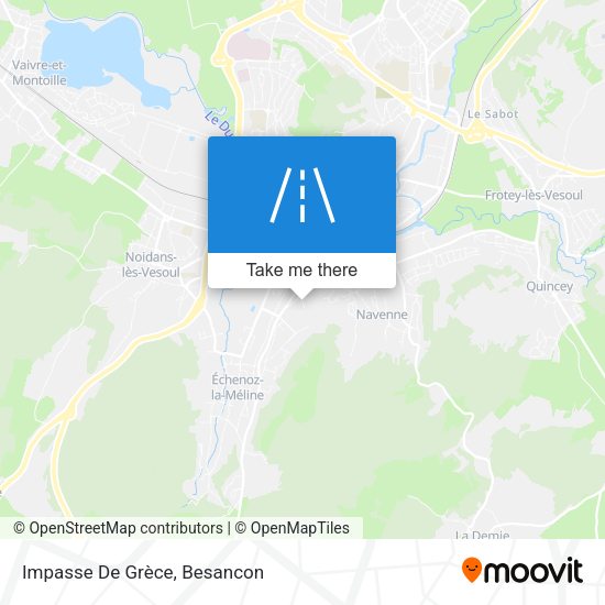 Impasse De Grèce map