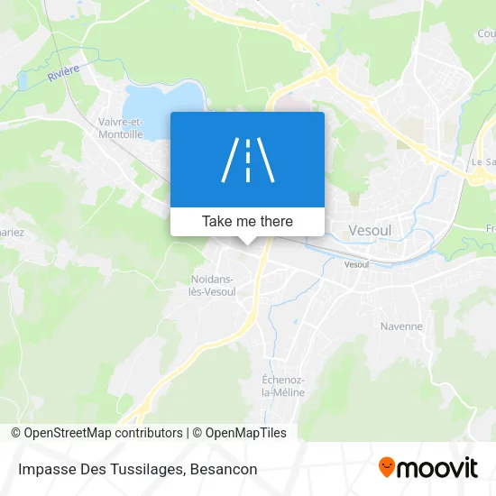 Impasse Des Tussilages map