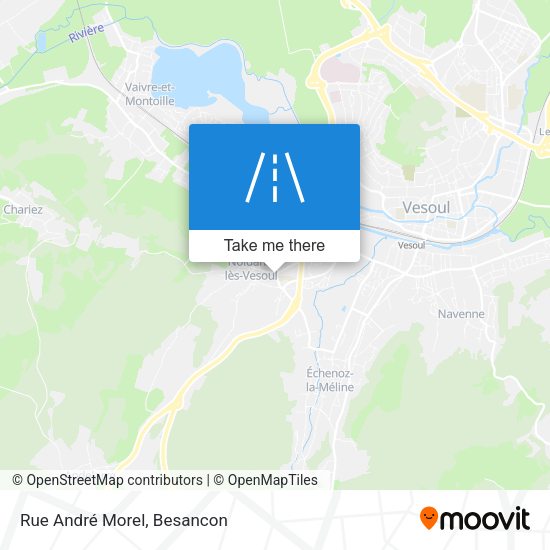 Rue André Morel map