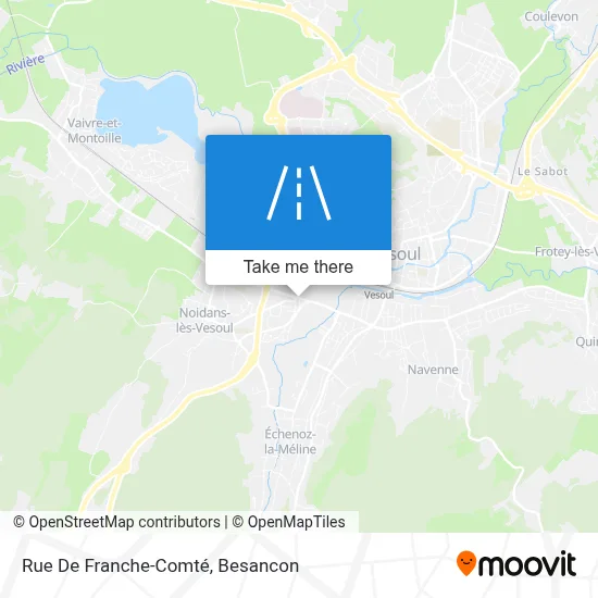 Rue De Franche-Comté map