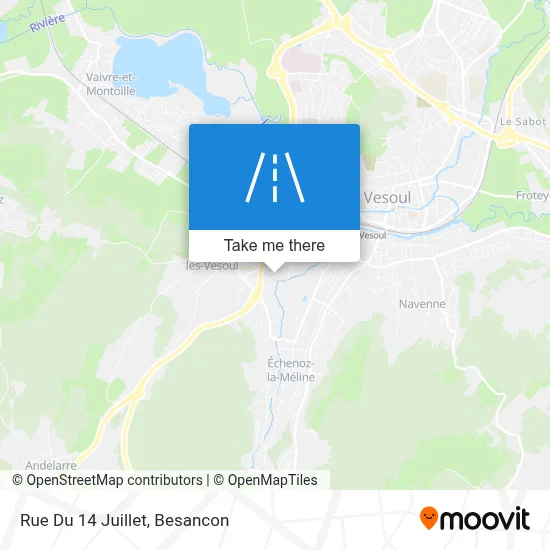 Rue Du 14 Juillet map