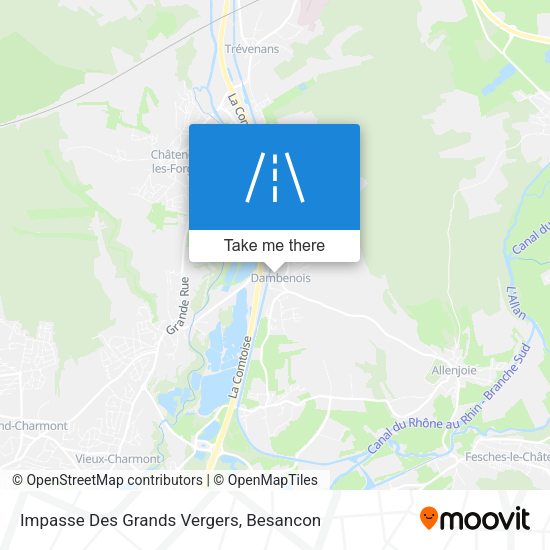 Impasse Des Grands Vergers map
