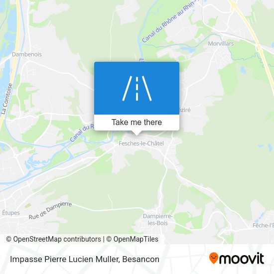 Impasse Pierre Lucien Muller map