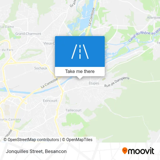 Rue Des Jonquilles map