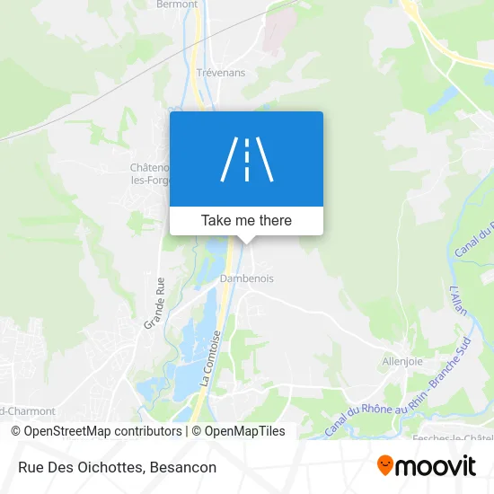 Rue Des Oichottes map