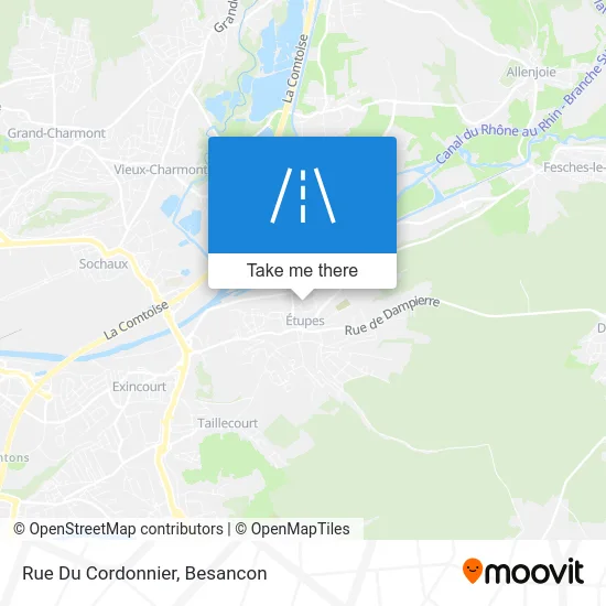 Rue Du Cordonnier map