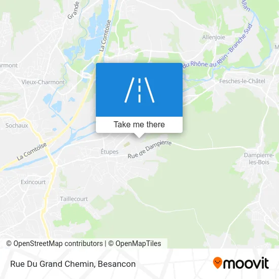 Rue Du Grand Chemin map