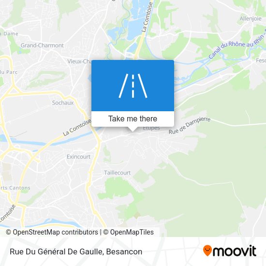 Rue Du Général De Gaulle map