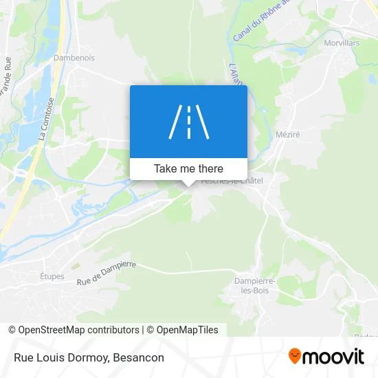 Rue Louis Dormoy map