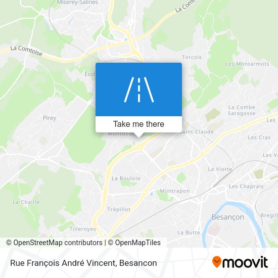 Rue François André Vincent map