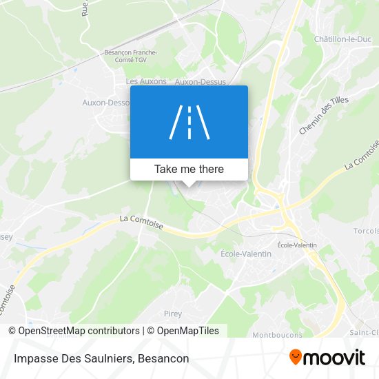 Impasse Des Saulniers map