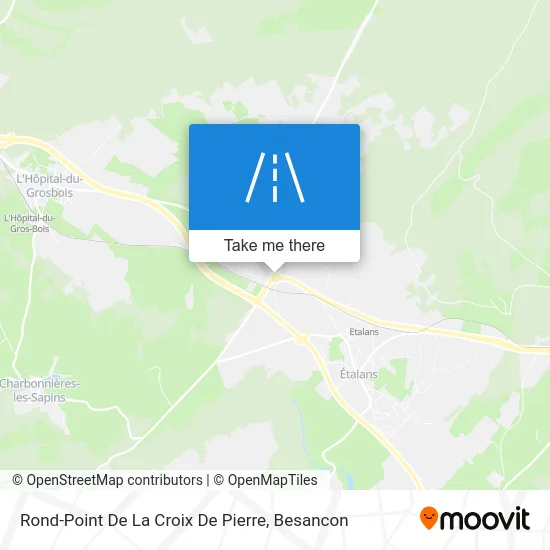 Rond-Point De La Croix De Pierre map