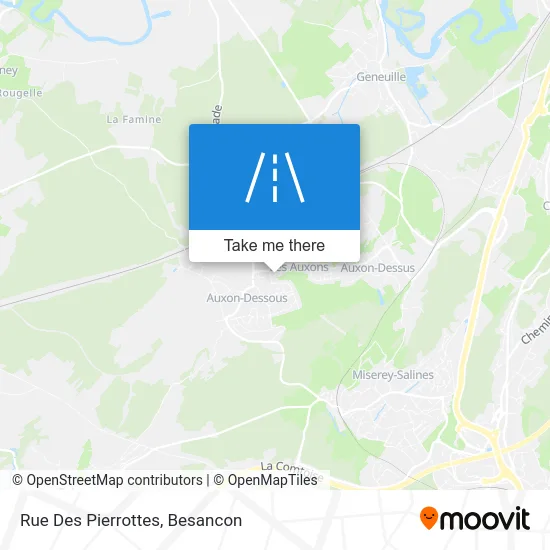 Rue Des Pierrottes map