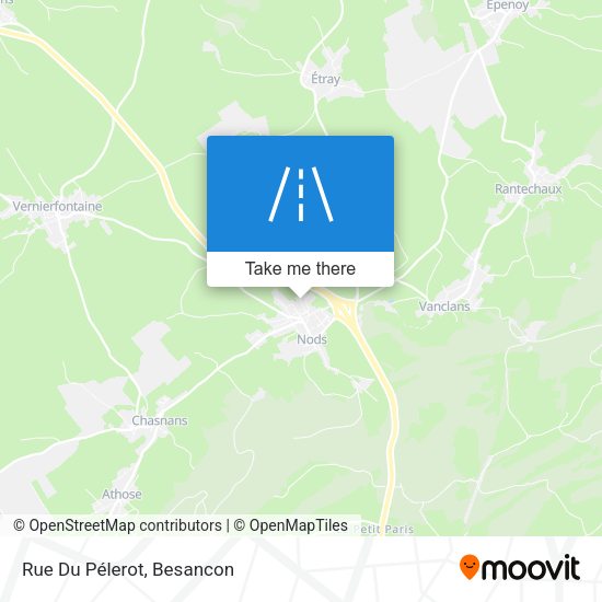 Rue Du Pélerot map