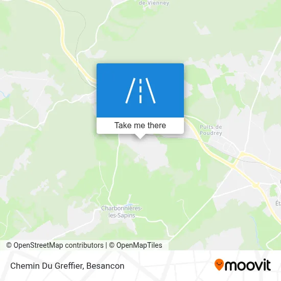 Chemin Du Greffier map