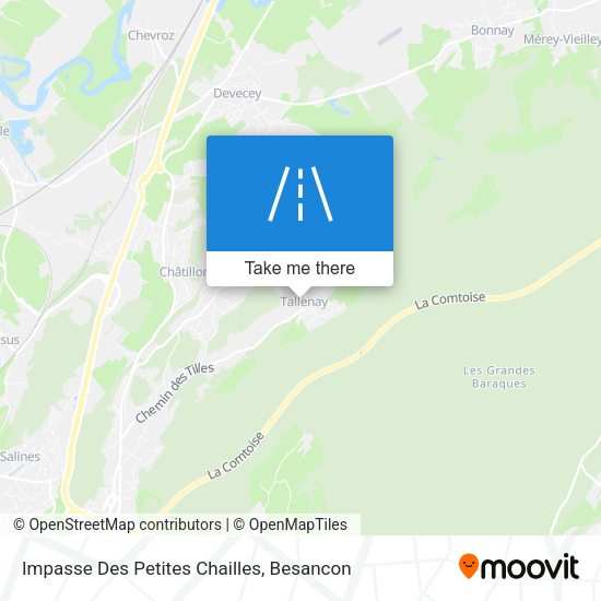 Impasse Des Petites Chailles map