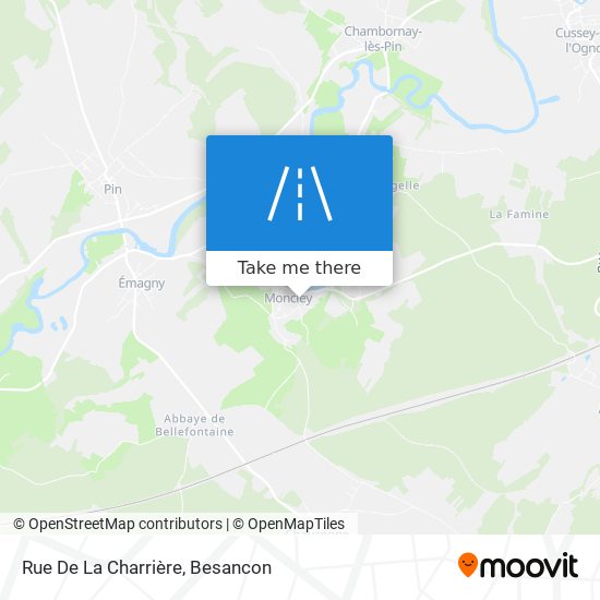 Rue De La Charrière map