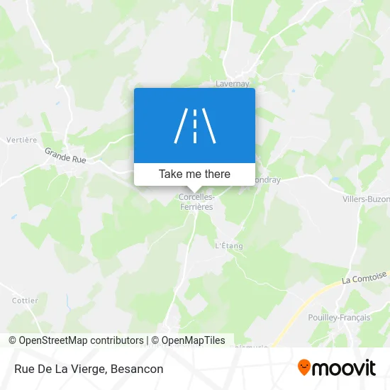 Rue De La Vierge map