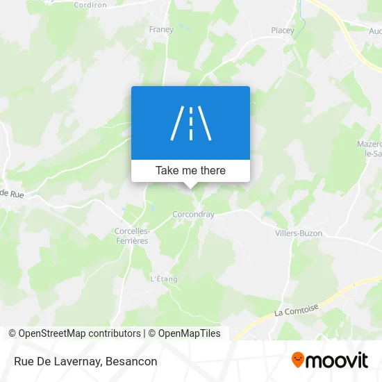 Rue De Lavernay map