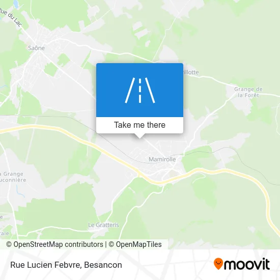 Rue Lucien Febvre map