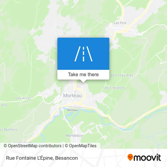 Rue Fontaine L'Épine map