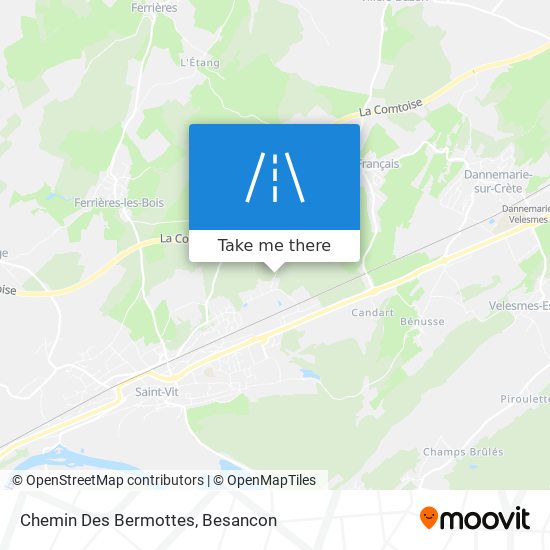 Chemin Des Bermottes map