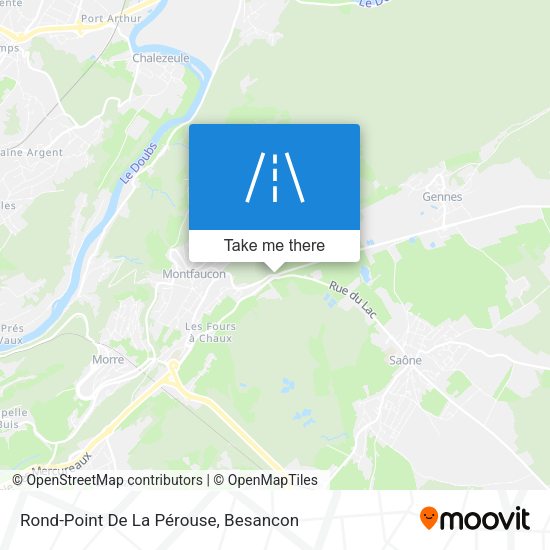 Rond-Point De La Pérouse map