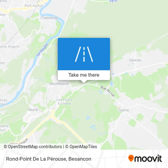Rond-Point De La Pérouse map