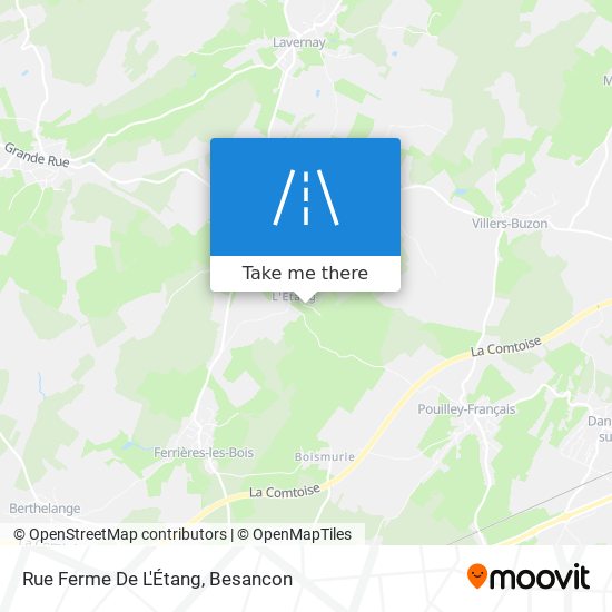 Rue Ferme De L'Étang map