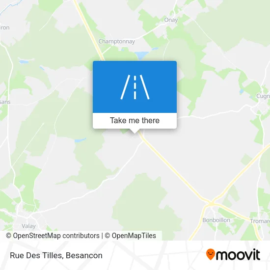 Rue Des Tilles map