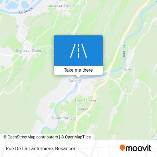 Rue De La Lanternière map