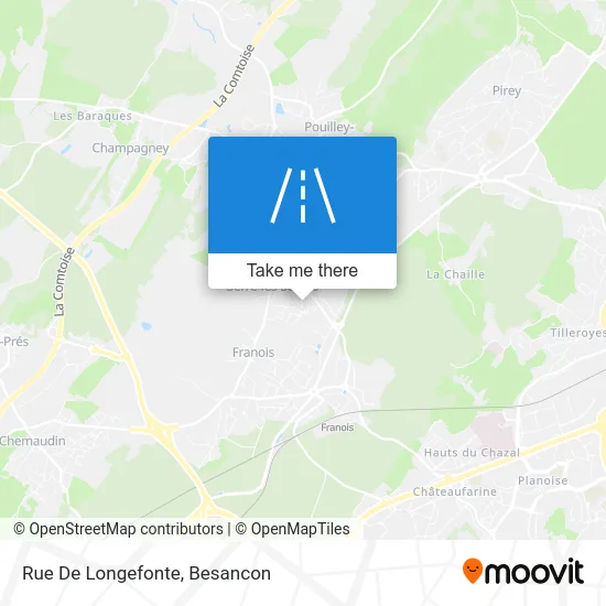 Rue De Longefonte map