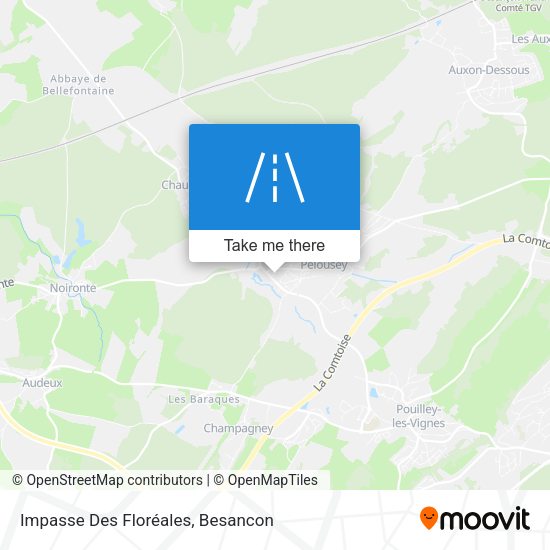 Impasse Des Floréales map