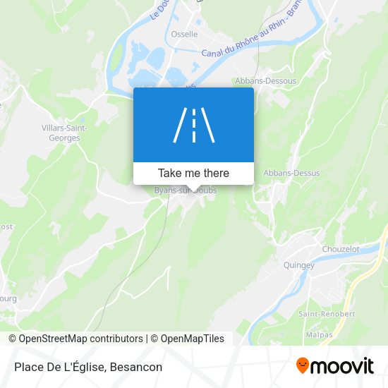 Place De L'Église map