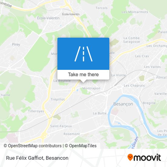 Rue Félix Gaffiot map