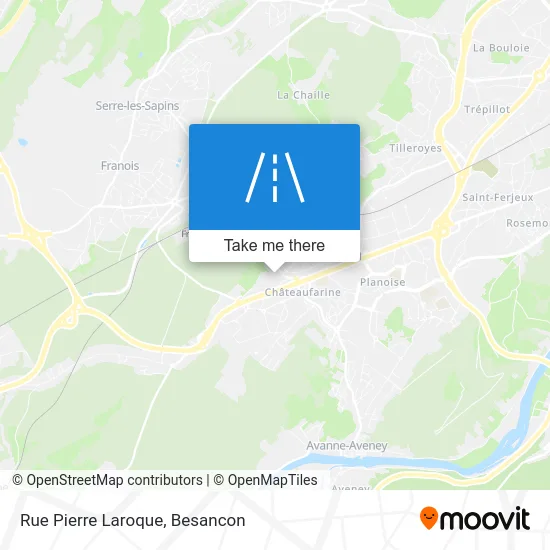 Rue Pierre Laroque map