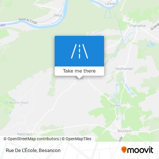 Rue De L'École map