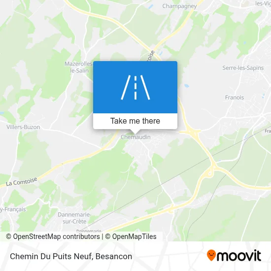 Chemin Du Puits Neuf map